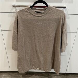 Essentials Men's Tan Short Sleeve Tee